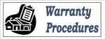  Warranty Procedures