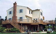 Deck with Wraparound porch