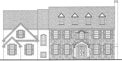 Elevation - WB Homes Incorporated - Montgomery County real estate