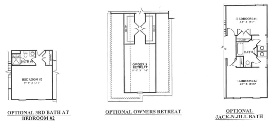 Floor Plan Options