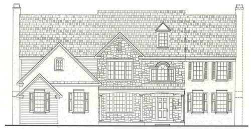 Devonshire Country Manor Model Elevation