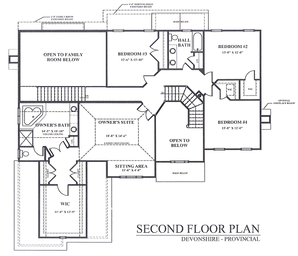 2nd Floor Plan Options