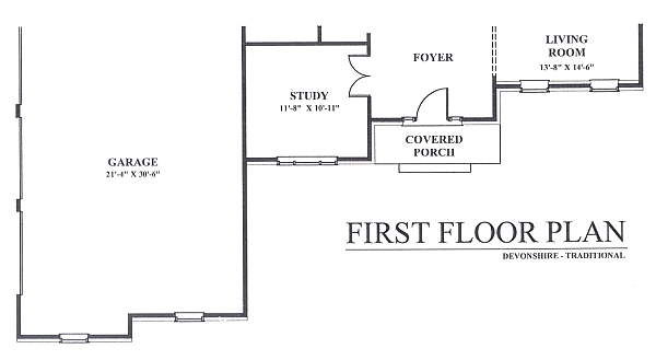 1st Floor Plan Options