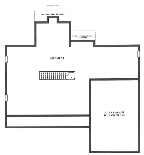 Normandy Farmhouse Foundation Plan