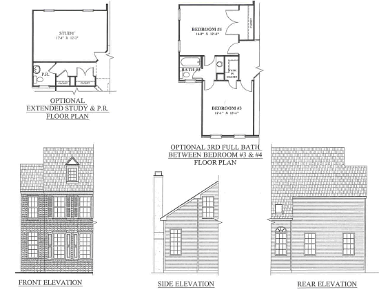 Normandy Floor Plan Options