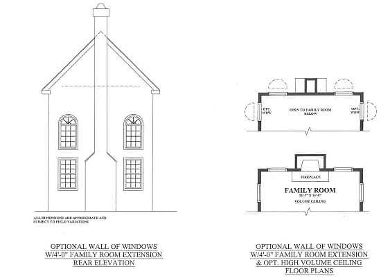 Normandy Floor Plan Options