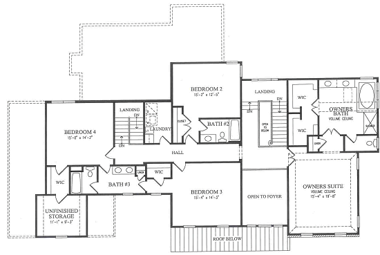 Farmhouse 2nd Floor Plan