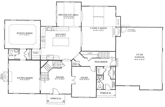 Provincial 1st Floor Plan