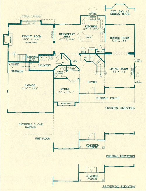 Elevation - WB Homes Incorporated - Montgomery County real estate