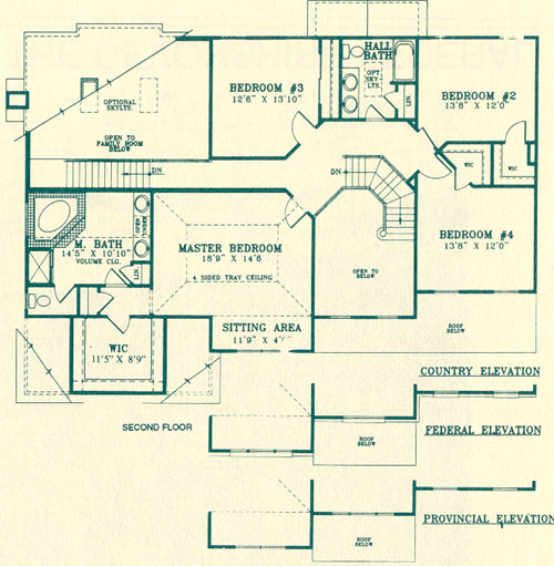 Elevation - WB Homes Incorporated - Montgomery County real estate