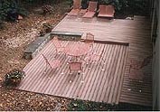 Decks made with Trex Decking Materials