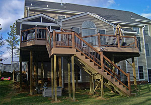 Example of a Multi-Level Deck