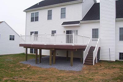 Trex Deck Front View