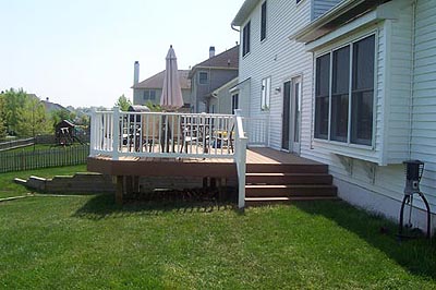 Trex Deck Front View