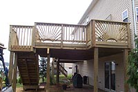 Pool Decks Side View