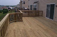 Pool Decks Front View