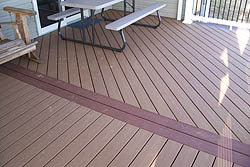 Angles and Straight Lines of Decking